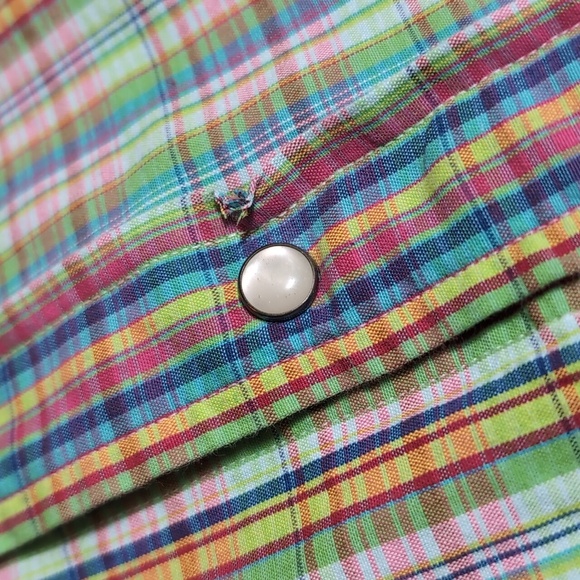 POLO Ralph Lauren | RL Western | Pearl Snap | Multicolor Plaid | Size XXL - Picture 8 of 8